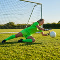 Women’s polyester goalkeeper shorts in vibrant colours