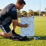 Sport Coaching Tactics Board with Aluminium Frame
