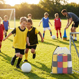 Reversible training bibs in various colours for sports teams