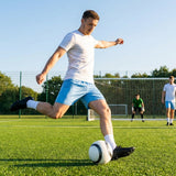 Football shorts in various colours made from polyester, ideal for sports