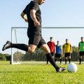 Men's football shorts in various colours, breathable polyester sportswear