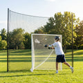 Ball Stop Net System with Steel Frame for Sports Clubs