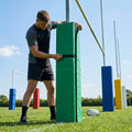 Custom 6ft PVC Rugby Post Protectors in varied colours