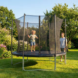 Replacement trampoline safety nets, black mesh for outdoor use