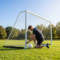 Replacement goal nets made from 5-ply knotless polyester in various sizes