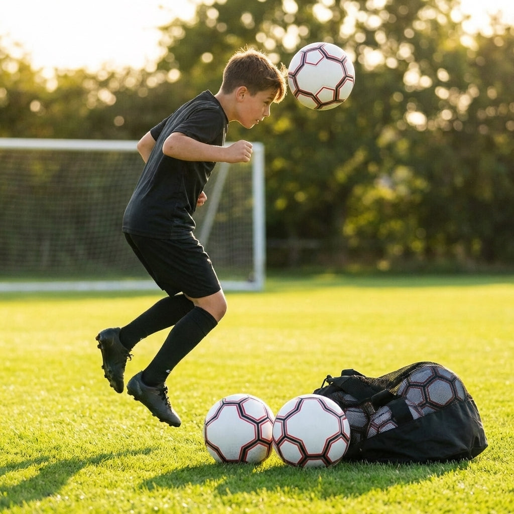 Lightweight football with EVA foam for heading practice