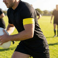 Rugby captains armband in various colours made from nylon elastic