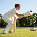 Leather wicket keeping gloves for cricket in 4 sizes