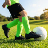 Football socks in various sizes and colours for players