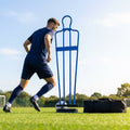 Football training mannequins made from shatterproof PVC, 6ft tall