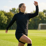 Women's full zip jacket in polyester for sports and leisure