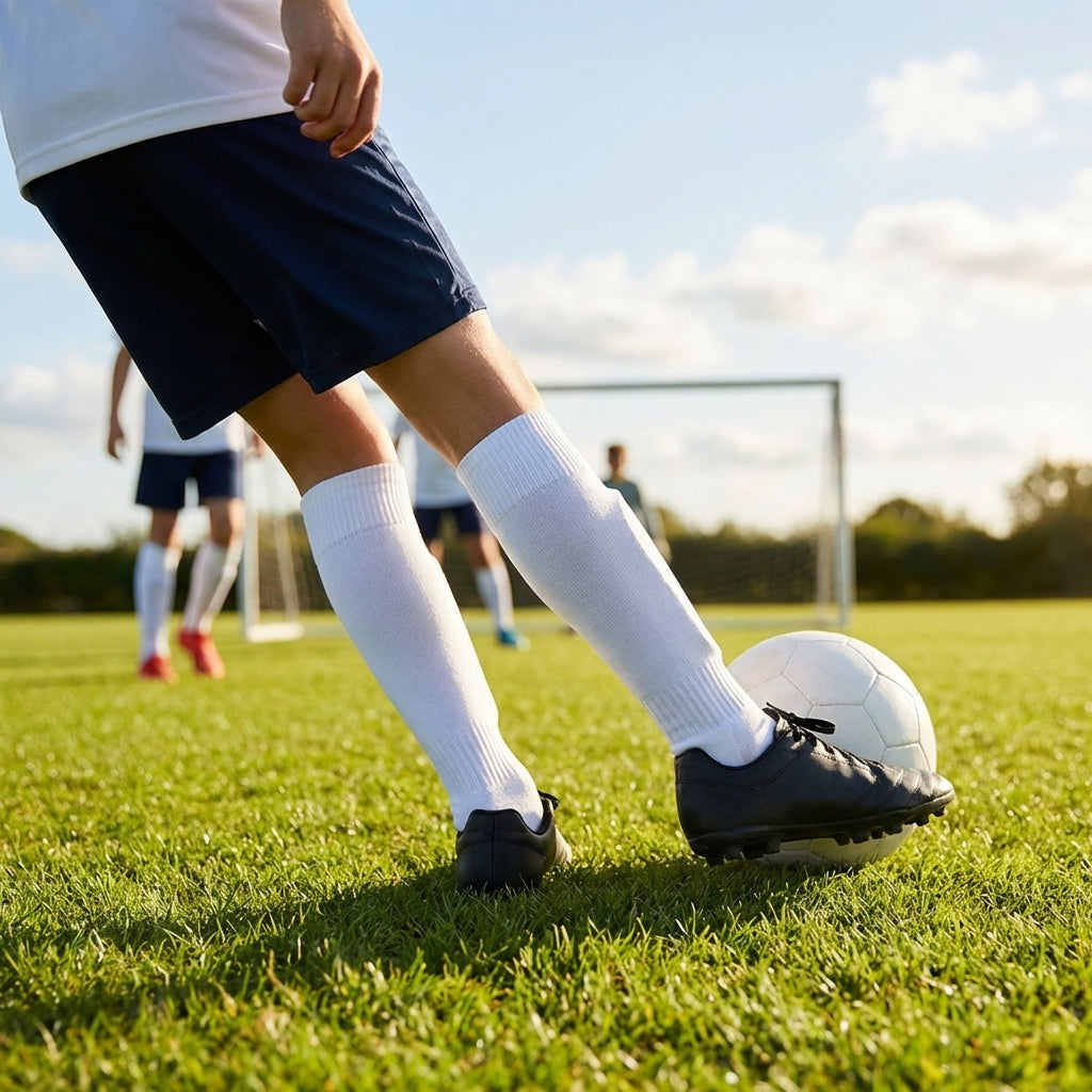 Knee-high football socks in multiple colours, ideal for sports use