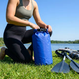 Waterproof Dry Bag – 2L Orange, 3L Yellow, 5L Light Blue, 10L Black – 500D PU Material – Outdoor Sports & Camping