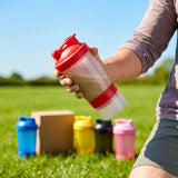 700ml protein shaker bottle in various colours