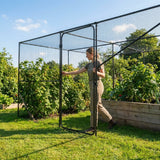 Steel fruit cage kits for garden use