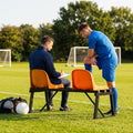 Aluminium sports bench with HDPE seats for indoor and outdoor use
