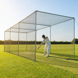 Cricket nets made from HDPE, available in various sizes for indoor and outdoor use
