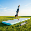 Inflatable Gymnastics Mats available in various sizes for home and gym use