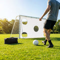 8ft x 4ft durable football goal post with uPVC construction
