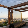 Bird netting with 75mm mesh for seagull control