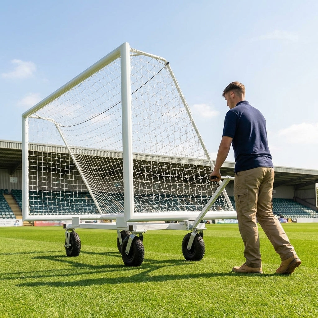 Steel Equipment Trolley with puncture-proof wheels