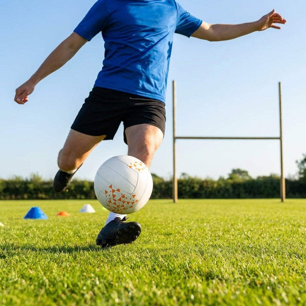GAA Touch Gaelic Footballs made from natural/synthetic rubber for youth players
