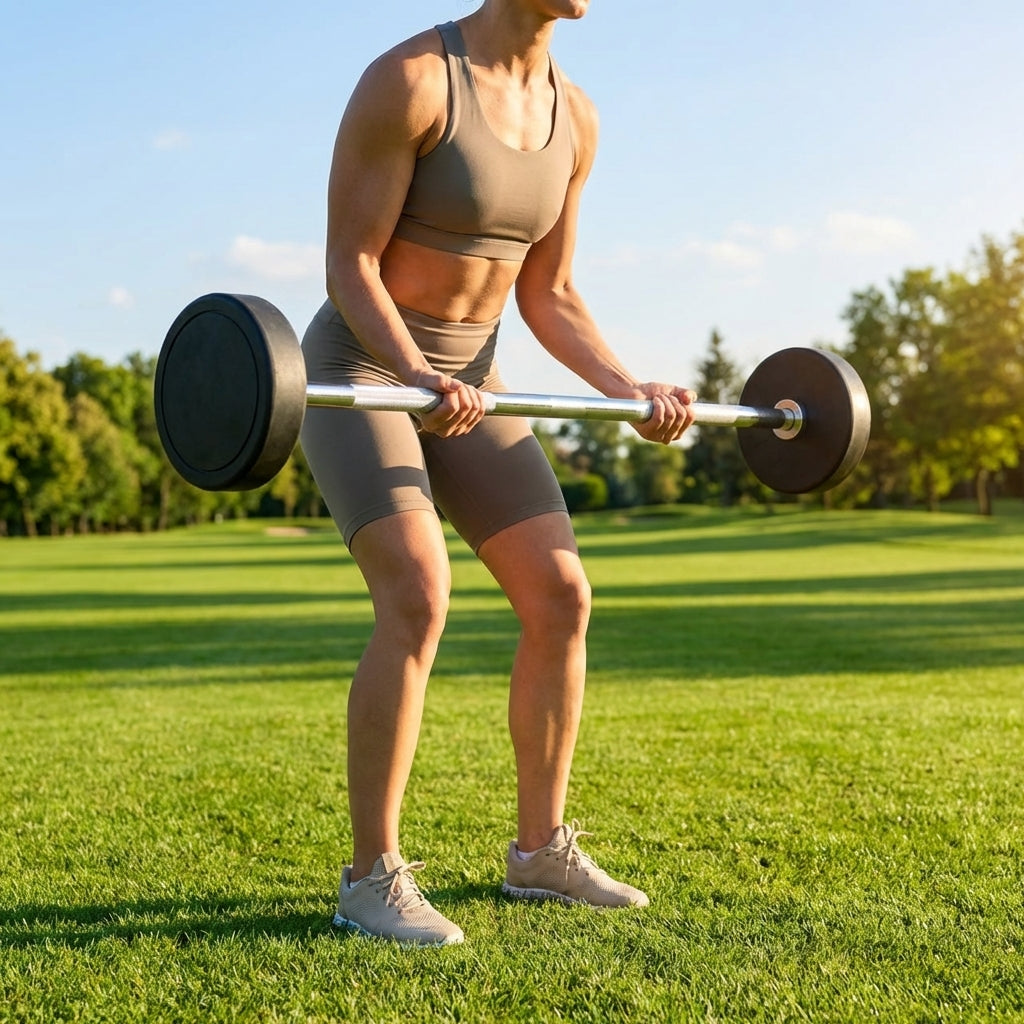 Rubber Barbell Weights with cast iron core for gym and home use