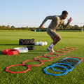 Agility Training Rings Pack of 6 with carry bag and clips