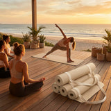PVC Yoga Mat with textured foam for yoga and Pilates