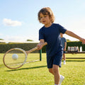 Junior Tennis Shirt made from lightweight polyester