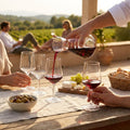 Unbreakable plastic glasses pack of 4, perfect for garden and hot tub use