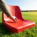 Replacement bungs for dugout seats in various colours