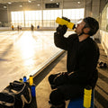 Ice hockey water bottle, 750ml BPA-free plastic