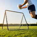 Rebound rugby ball for solo training