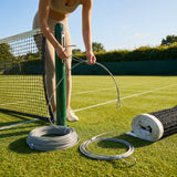 Tennis net cable with steel and PVC coating for court equipment