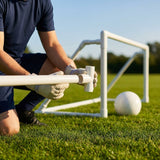 Replacement corners and connectors for football goals