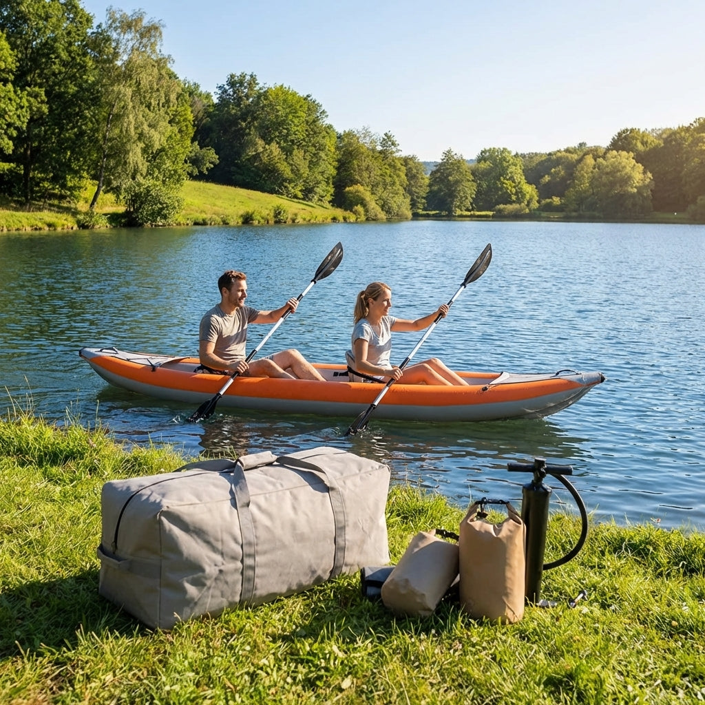 Inflatable Kayak – Single/Tandem – PVC/Drop Stitch – Sea, Lakes & Rivers