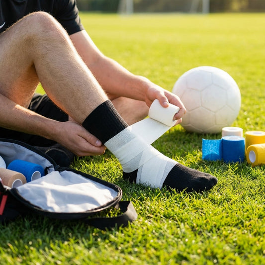 Cohesive Bandage Tape – Multi Sizes/Colours – Latex-based, Sweat-resistant – Sports & Injury Support