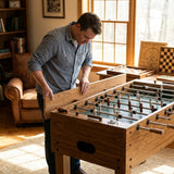 Table football spare parts, including legs and rods