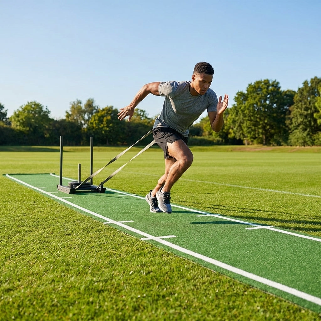 Athletic Sprint/Sled Track for indoor and outdoor training