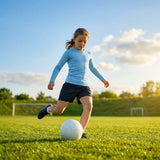 Junior girls' base layer long sleeve top in various colours
