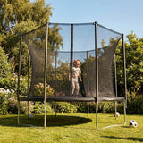 Replacement trampoline safety nets, black mesh for outdoor use