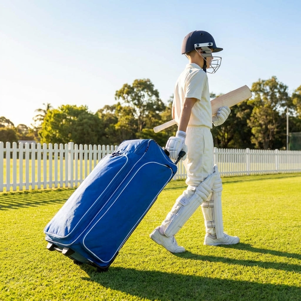 Wheelie Cricket Bag with 1600D Polyester for Cricket Gear
