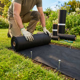 Heavy Duty Weed Control Fabric – Black – 50gsm/100gsm PP – Garden & Driveway Use