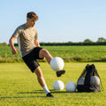 Lightweight training footballs with EVA foam casing in sizes 3, 4, and 5