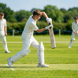 Cricket batting pads made with cotton/cane for elite players