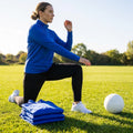 Women's quarter zip tracksuit in lightweight polyester, ideal for athletic wear