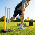 Cricket training stumps in flexible foam with base options
