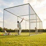 Steel Cricket Cage – Custom Sizes – Galvanised Steel – Club & School Use