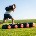 Power Weight Bags in black, available in 5-30kg for gym and home workouts
